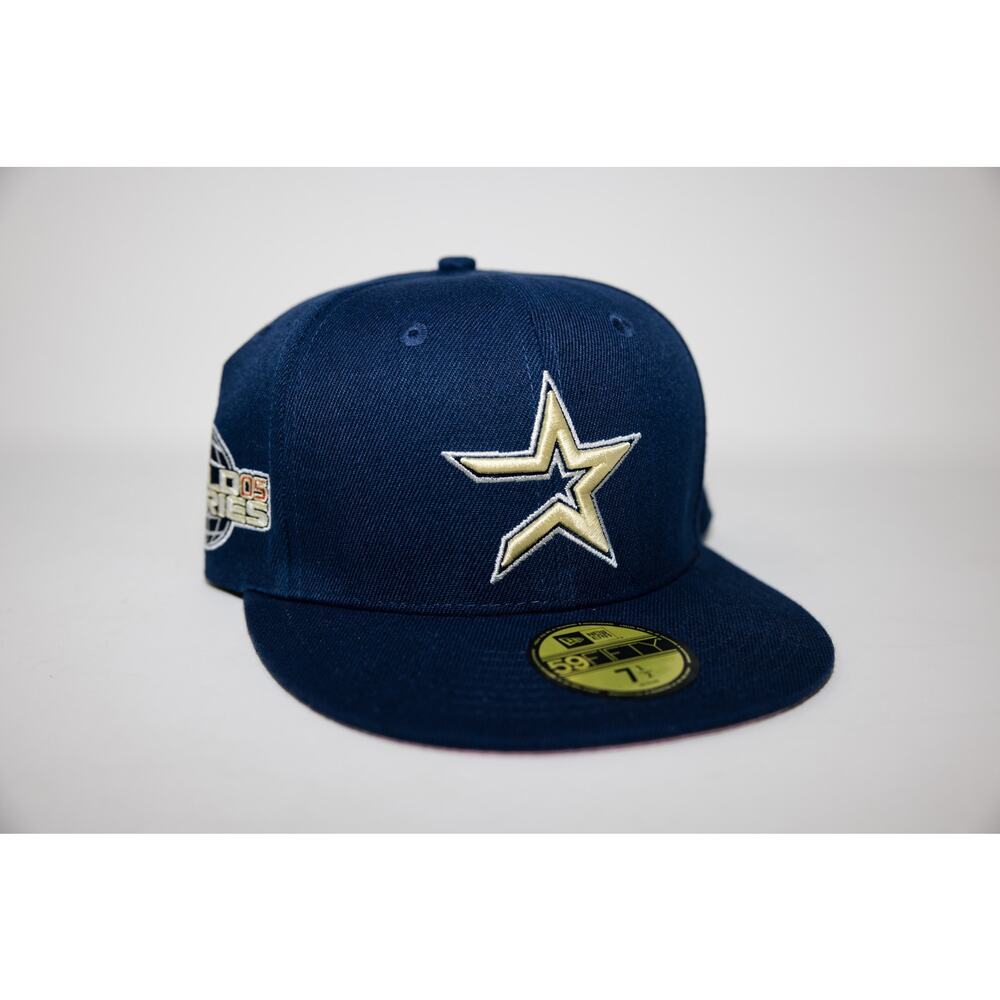 Houston Astros "Travis Blues" Fitted Hat‎ Size 7